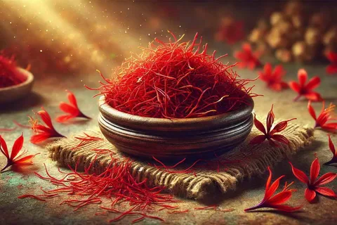 زعفران دستچین اصل تازه و خالص با رنگ‌ دهی بالا